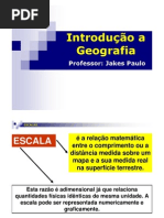Aula 04 - Geografia - Escalas