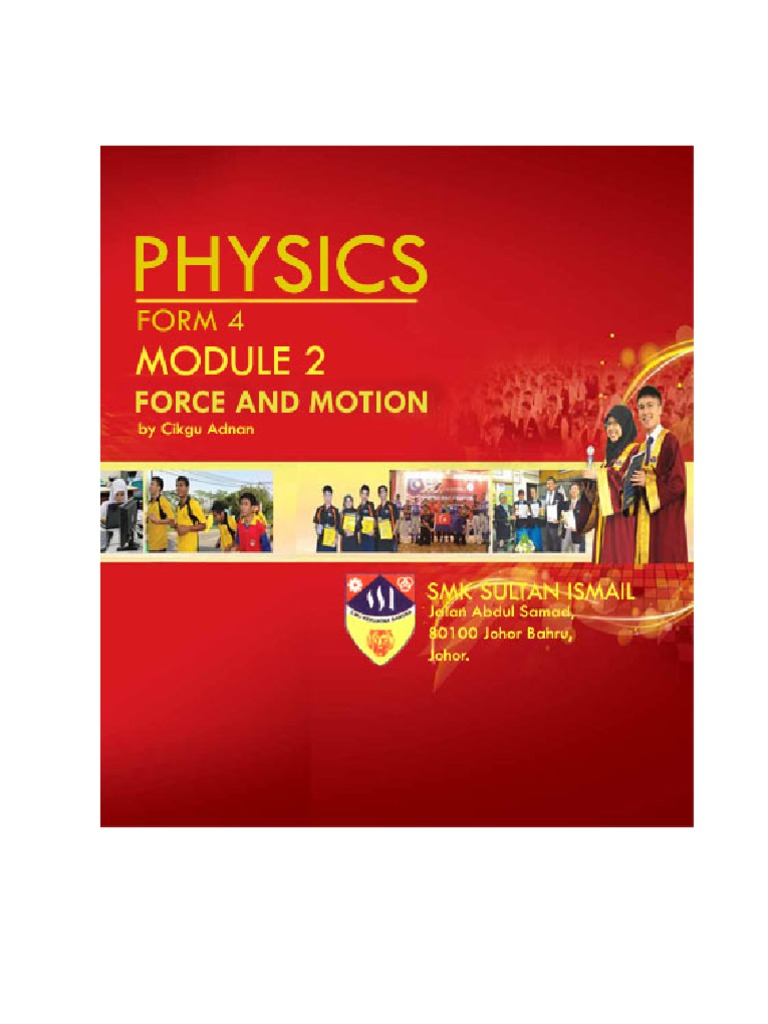Chapter 2 Force and Motion | Download Free PDF | Acceleration | Force