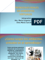 Aprendizajes Reales en Ambientes Virtuales