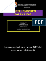 Fungsi-Komponen Dalam Litar