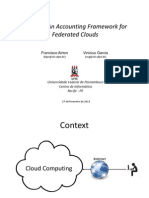 Masters Defense - Monext: An Accounting Framework For Federated Clouds