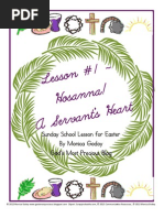 Download Easter Lesson 1 - Hosanna and a Servants Heart by Monica Godoy SN128783073 doc pdf