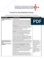 Antiplatelet Template Approved by AWMSG August 2009