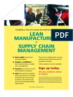 Lean Manufacturing Supply Chain Management: Sign Up Today