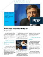 Bill Gates Magazine Article