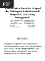 Download Analisis Faktor Penyebab Integrasi Dan Disintegrasi Sosial-Budaya by bimaps SN128806888 doc pdf