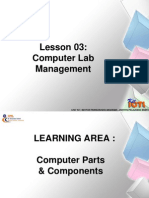 Lesson 03: Computer Lab Management