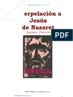 Salvador Freixedo - Interpelación a Jesús de Nazaret