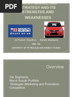 Download Maruti Suzuki Market Strategy by jpc_amr SN12881447 doc pdf