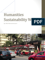 Humanities Sustainability Walk