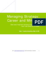 Managing Strategy Career and Mindset