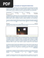 Procedimientos avanzados de Topografía Subterránea