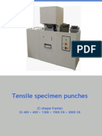 Tensile Specimen Punches ZS 400 650 1200 1500 2000 CN PDF