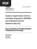 NIST Guide To Supervisory and Data Acquisition-SCADA and Industrial Control Systems Security (2007)