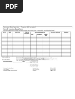 Loose Item Monitoring Form | PDF