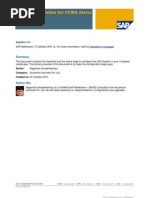 CEN Configuration For CCMS Alerts