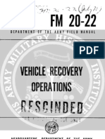 Army Vietnam Vehicle Recovery Operations