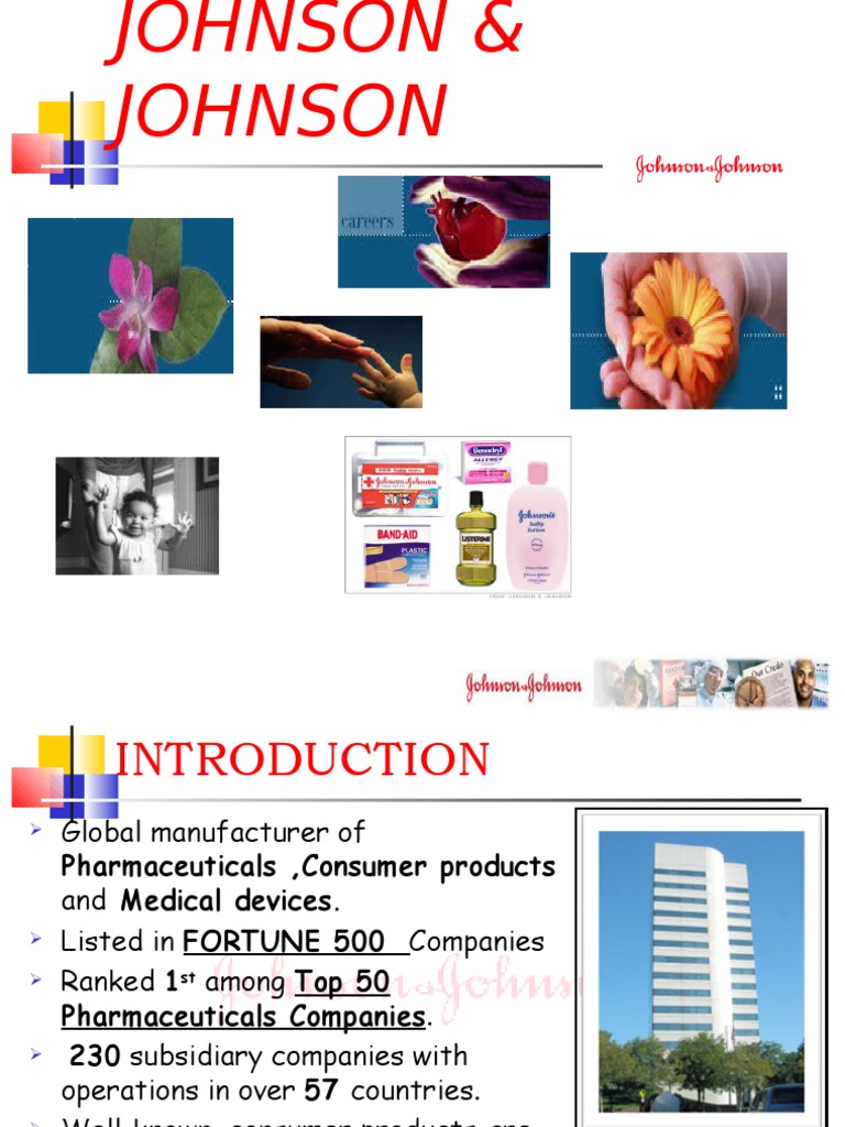Johnson & Johnson Profile Study  PDF  Johnson & Johnson  Skin Care