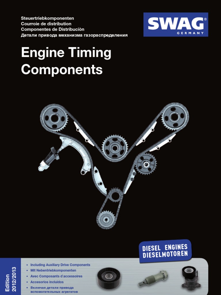 Engine Timing Components Diesel 2012 2013 Manufactured Goods