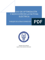 Estudio de Optimización y Reducción de La Factura Eléctrica Parque de Atracciones de Madrid PDF