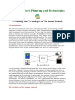 Access Network Planning and Technologies