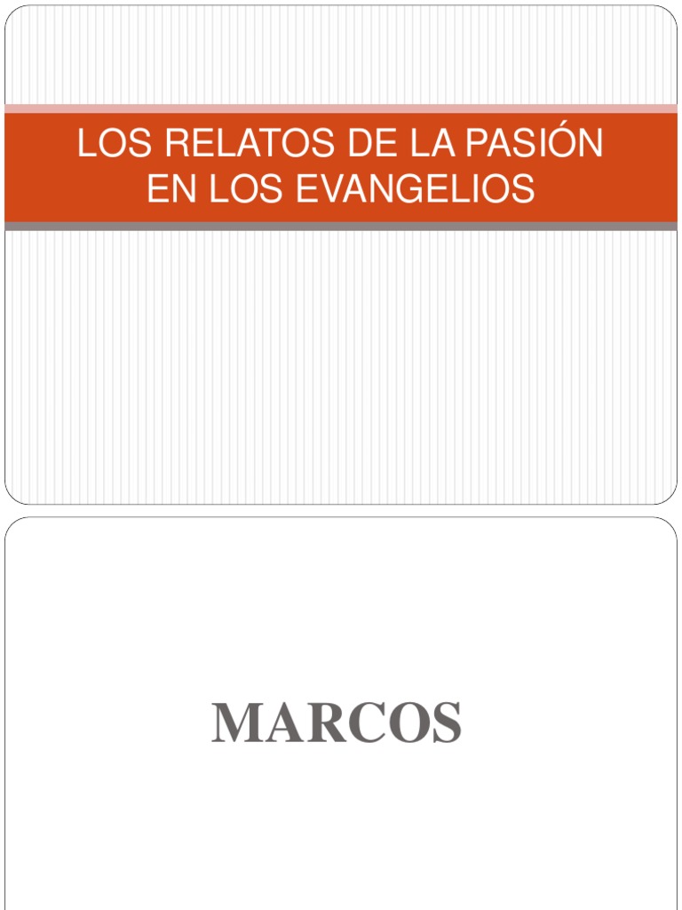 Pasión de Jesús en los Evangelios | PDF | La resurrección de Jesús ...