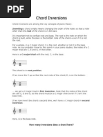 Chord Inversions 