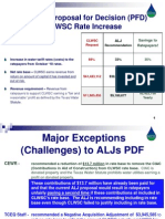 ALJ Initial Proposal For Decision (PFD) To CLWSC Rate Increase