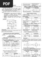 Resumo de Quimica Organica