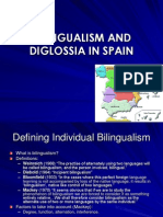 Bilingualism and Diglossia in Spain