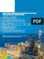 FR - L'eau pour l'industrie du pétrole et du gaz (exploration et production)