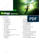 AIIMS Biology Solved Paper 2011