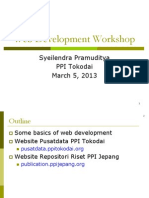 Web Development Workshop