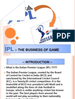 Ipl The Business