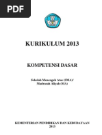 Download Kurikulum 2013 - Kompetensi Dasar SMA ver 4313 by Kreshna Aditya SN128867016 doc pdf