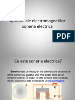 Electromagneti-Aplicatii Soneria Electrica