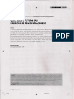 Qual Será o Futuro Das Fábricas de Administradores