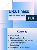 E-Business: Management and Strategy