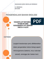 Pengendalian Bahan Biologi Sce 3112