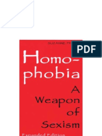 Homophobia A Weapon of Sexism Condensed