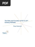 The Role and Function of Ict in 21st Century Schools