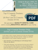 Top 5 Cosmetic Dentistry FAQs (St Pete Laser & Cosmetic Dentist 33710)