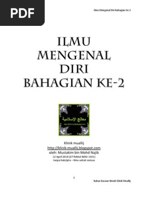 Ilmu Mengenal Diri 2 Pdf