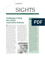 Challenges Facing The Global Automotive Industry