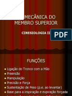 BIOMECÃ-NICA DI MEMBRO SUPERIOR CINESIO II.ppt