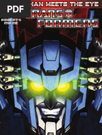 Transformers Comic Book | PDF | Comics