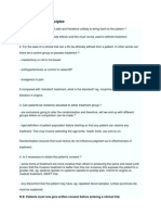 Clinical Trials, 6 Principles: N.B. Patients Must Now Give Written Consent Before Entering A Clinical Trial