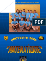 Proyecto 2009 MatematÍzate