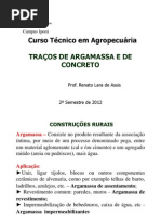 Tracos para construção civil