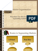 Post Hoc Segmentation